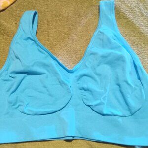 Turquoise Stretch/Spandex Sports Bra - No Underwire - Size 2X - NWOT